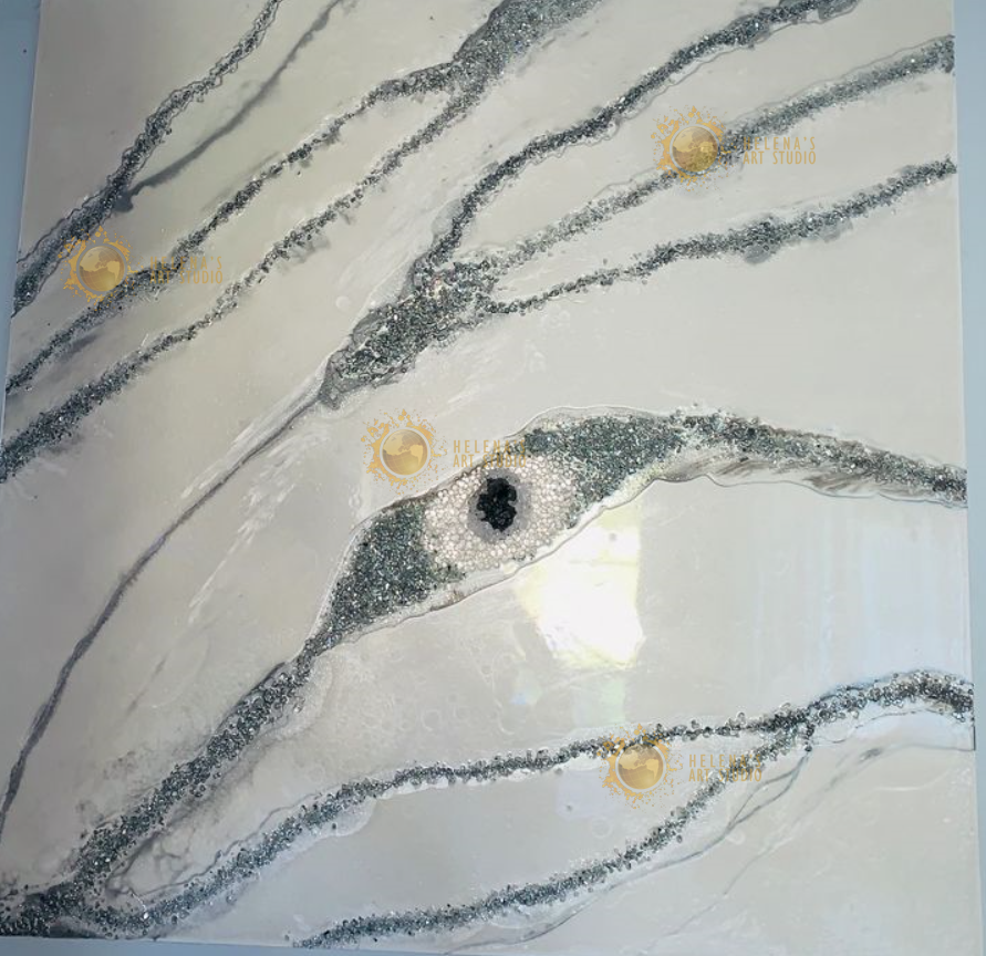 Marble And Silver Home decor Wall Art
