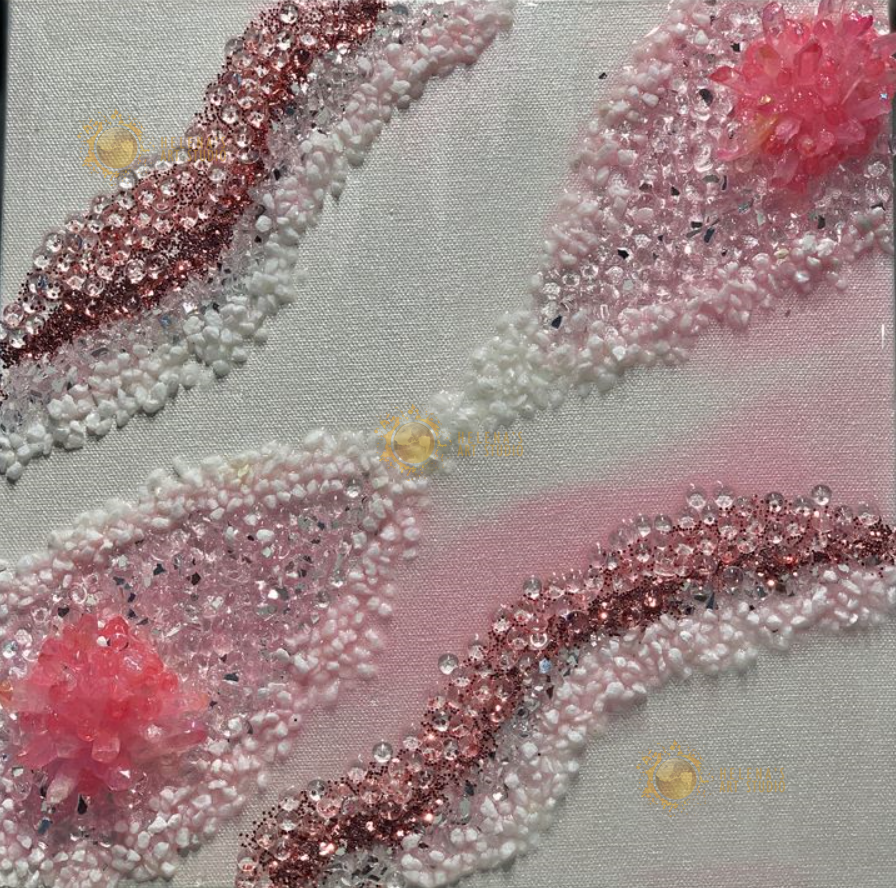 Pink Geode Artwork